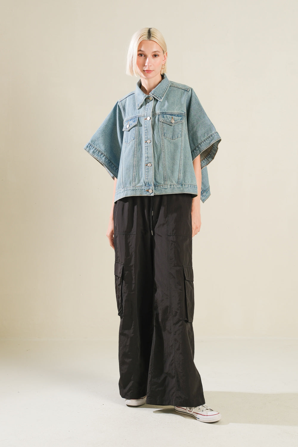 BEAUTIFUL AS YOU DENIM JACKET Flying Tomato
